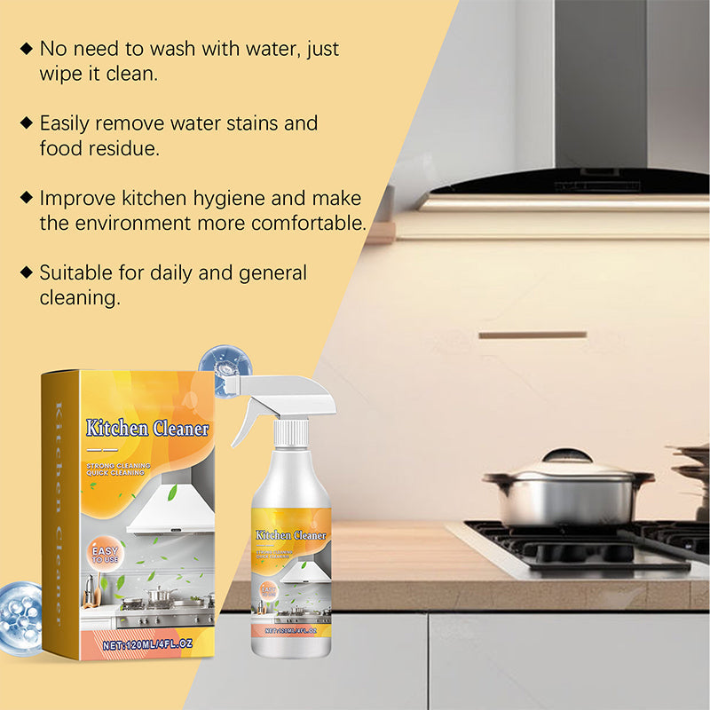Effectieve ontvettingsspray voor de keuken
