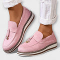 Ines - Casual mocassins met ronde neus