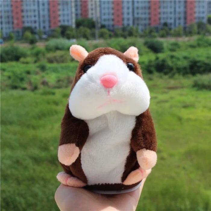 🎄Pratende hamster pluche speelgoed