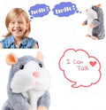 🎄Pratende hamster pluche speelgoed