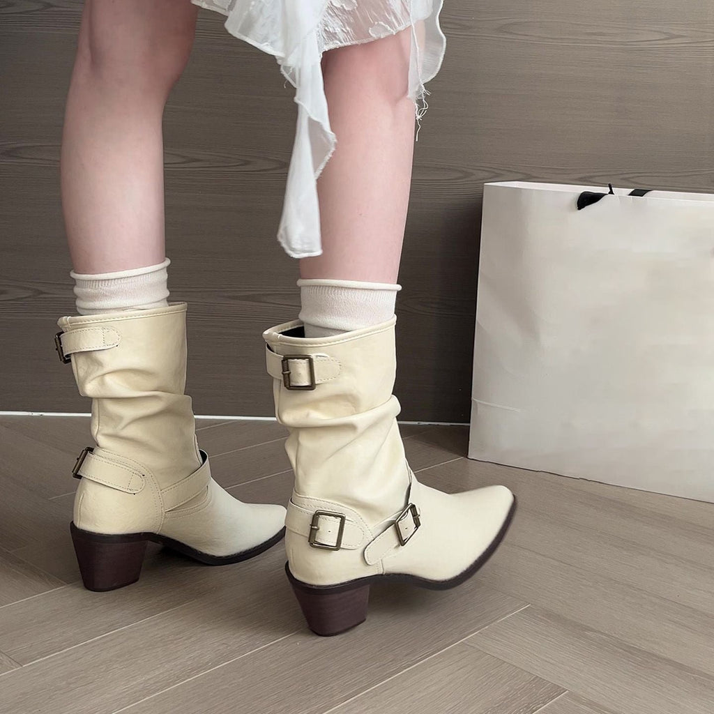 Margarida | Elegante Casual Boots met Middelhoog Hiel
