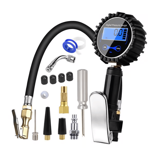 🔥Nieuw binnen 50% KORTING🎁  - 🏎️  Digitale bandenspanningsmeter met manometer