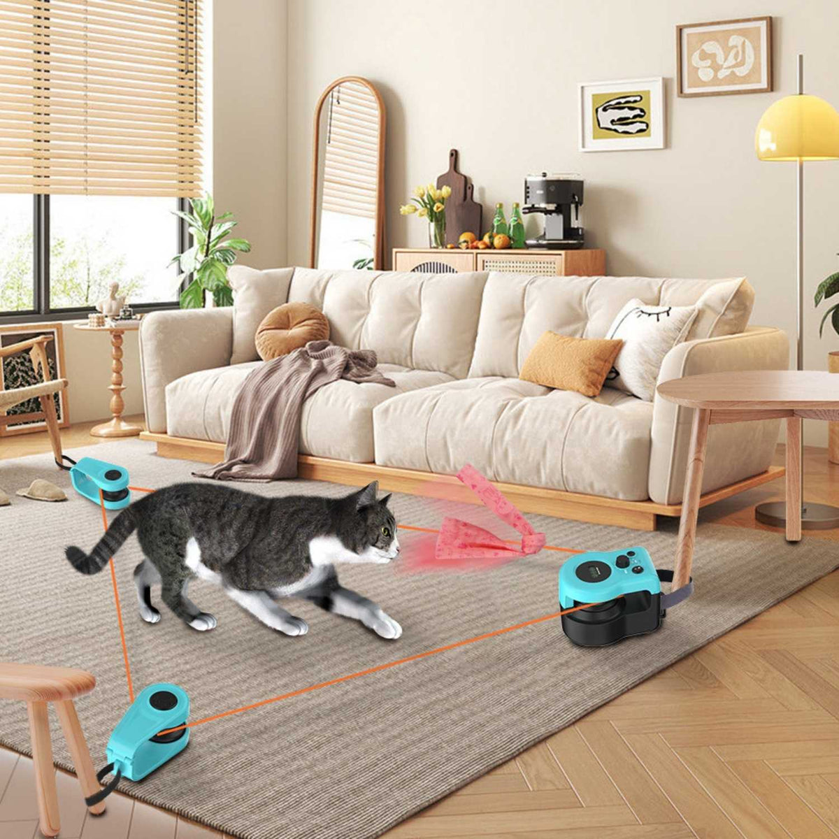 Elektrisch Katten Speelkoord | Actieve Katten Gezond Gewicht