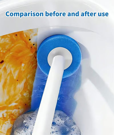 🥳HETE UITVERKOOP 2026🥳💞Meer dan 50.000 verkocht!🚽💦Handsfree schoonmaakgadget🧽Wegwerp toiletreinigingshulpmiddel💦