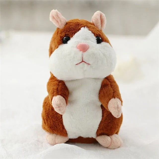 🎄Pratende hamster pluche speelgoed