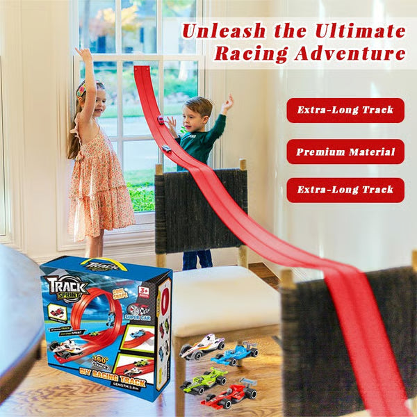 Doe-het-zelf Hot Wheels Racebaan Racetoyspeelgoed 🚗✨