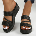 Diana - Sandalen met Vlechtbanden
