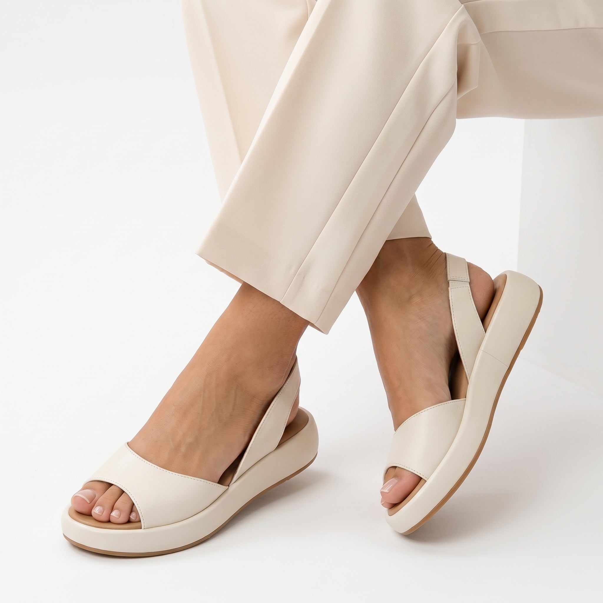 Amélie - Sandalen met Anatomische Zool