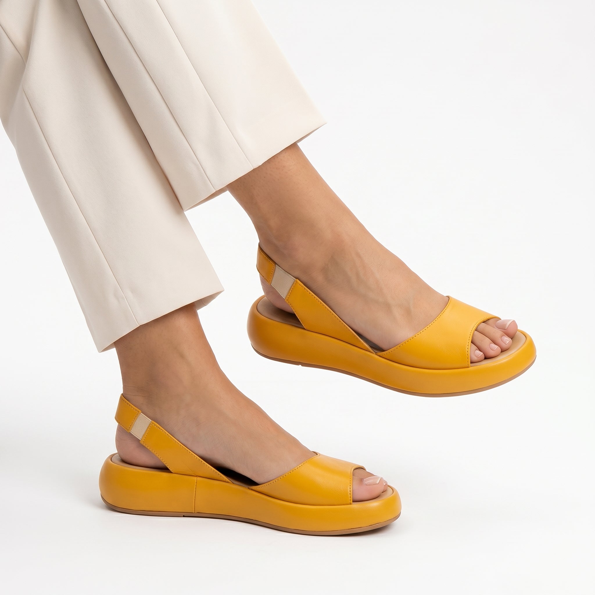 Amélie - Sandalen met Anatomische Zool