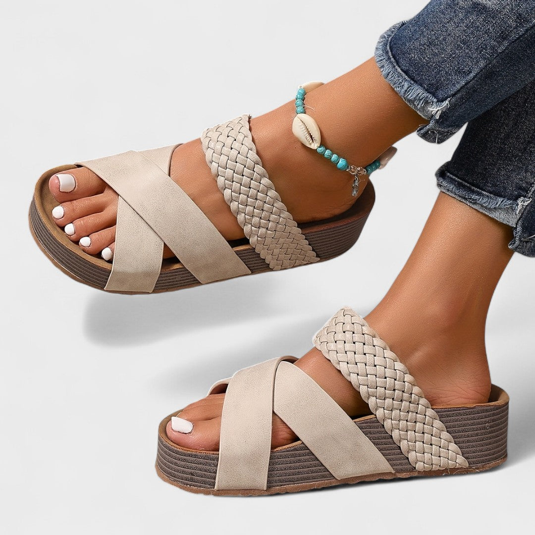 Laura - Orthopedische sandalen van leer