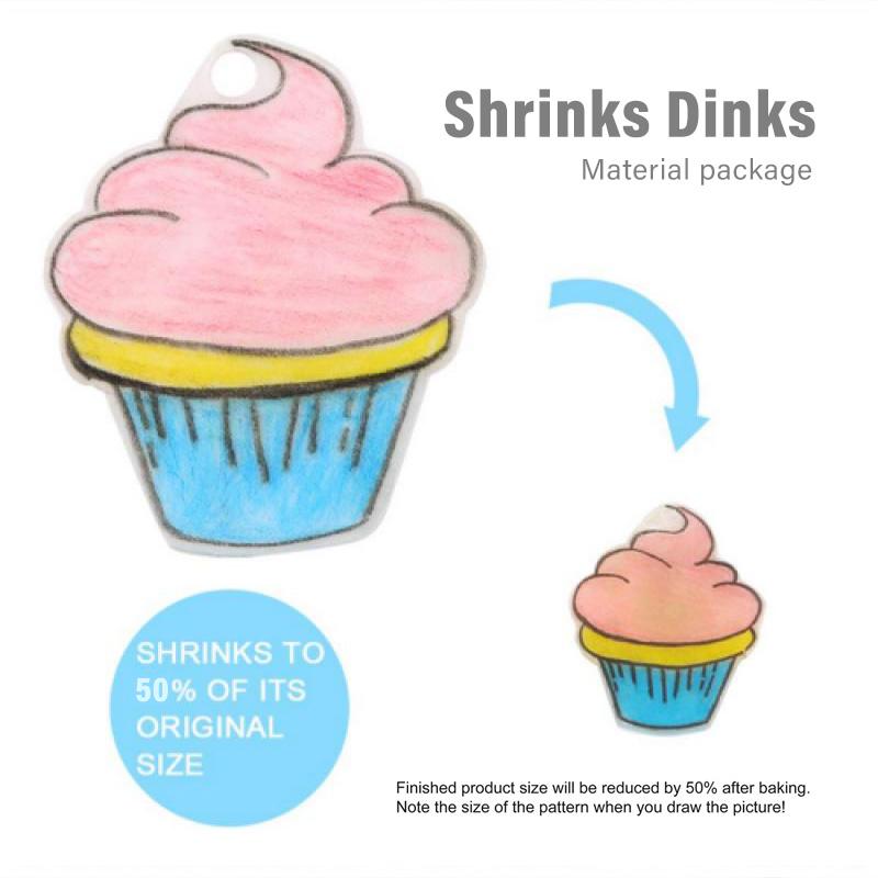🎁2026 Nieuw binnen 50% KORTING💥DIY Shrinky Dinks sleutelhangerset, kunstactiviteiten voor kinderen en feestartikelen