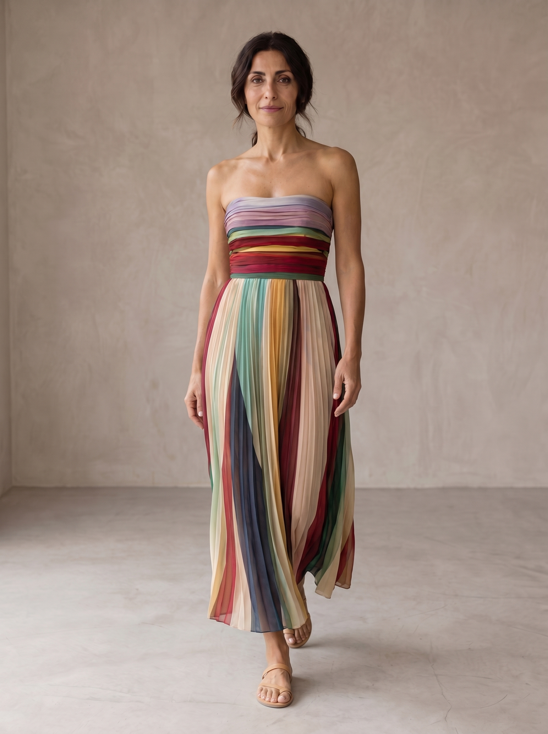 Evelyn | Elegante Lange Jurk
