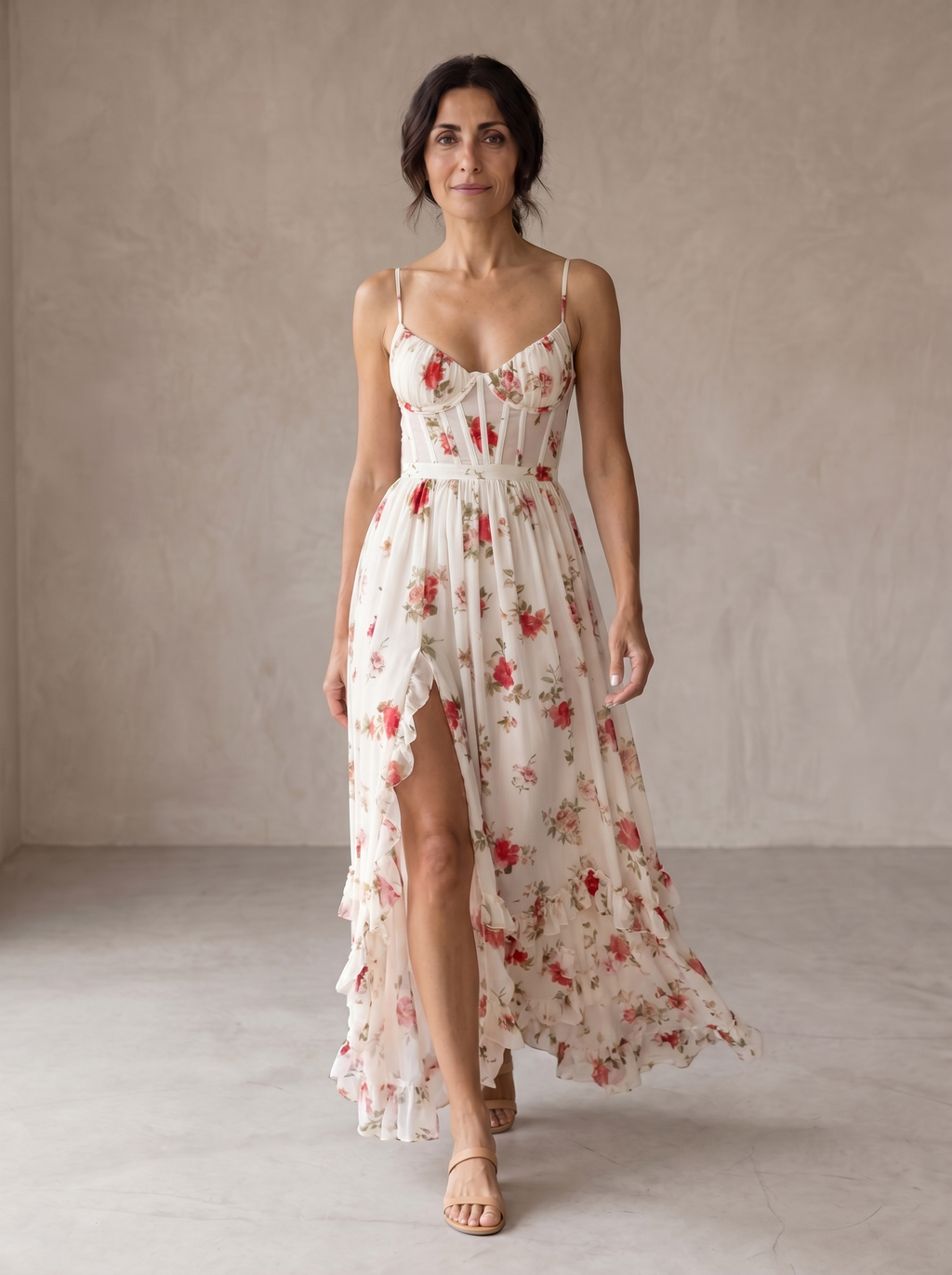 Scarlett | Romantische Bloemenjurk