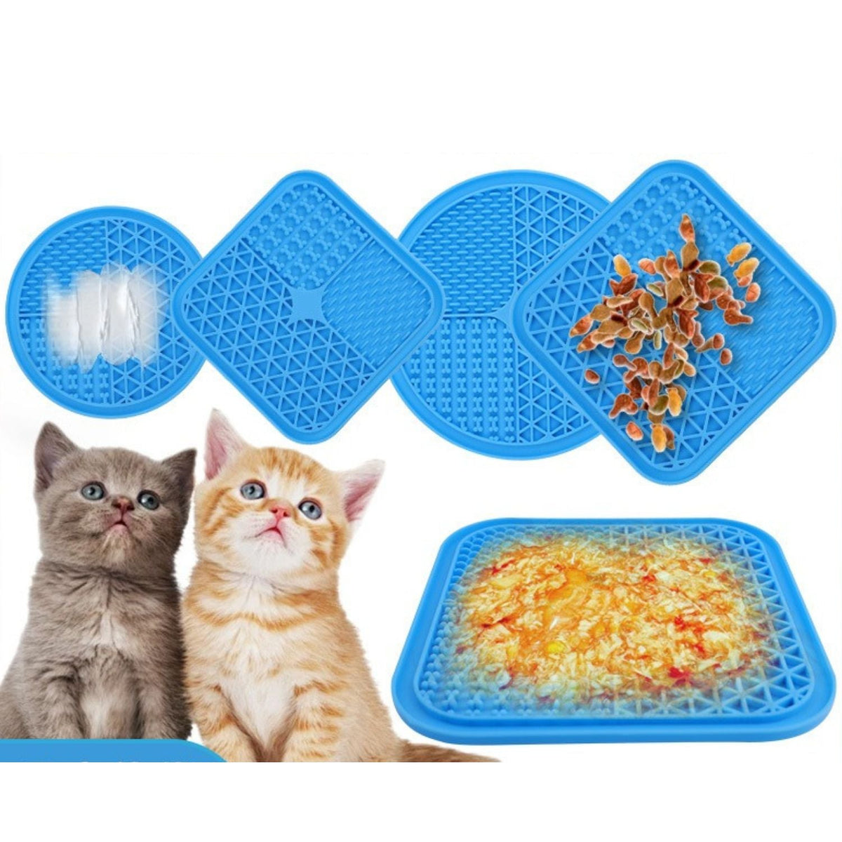 Siliconen Anti-Schrok Mat | Voorkom Schrokken voor Honden en Katten 🐾 2+1 GRATIS 🐾