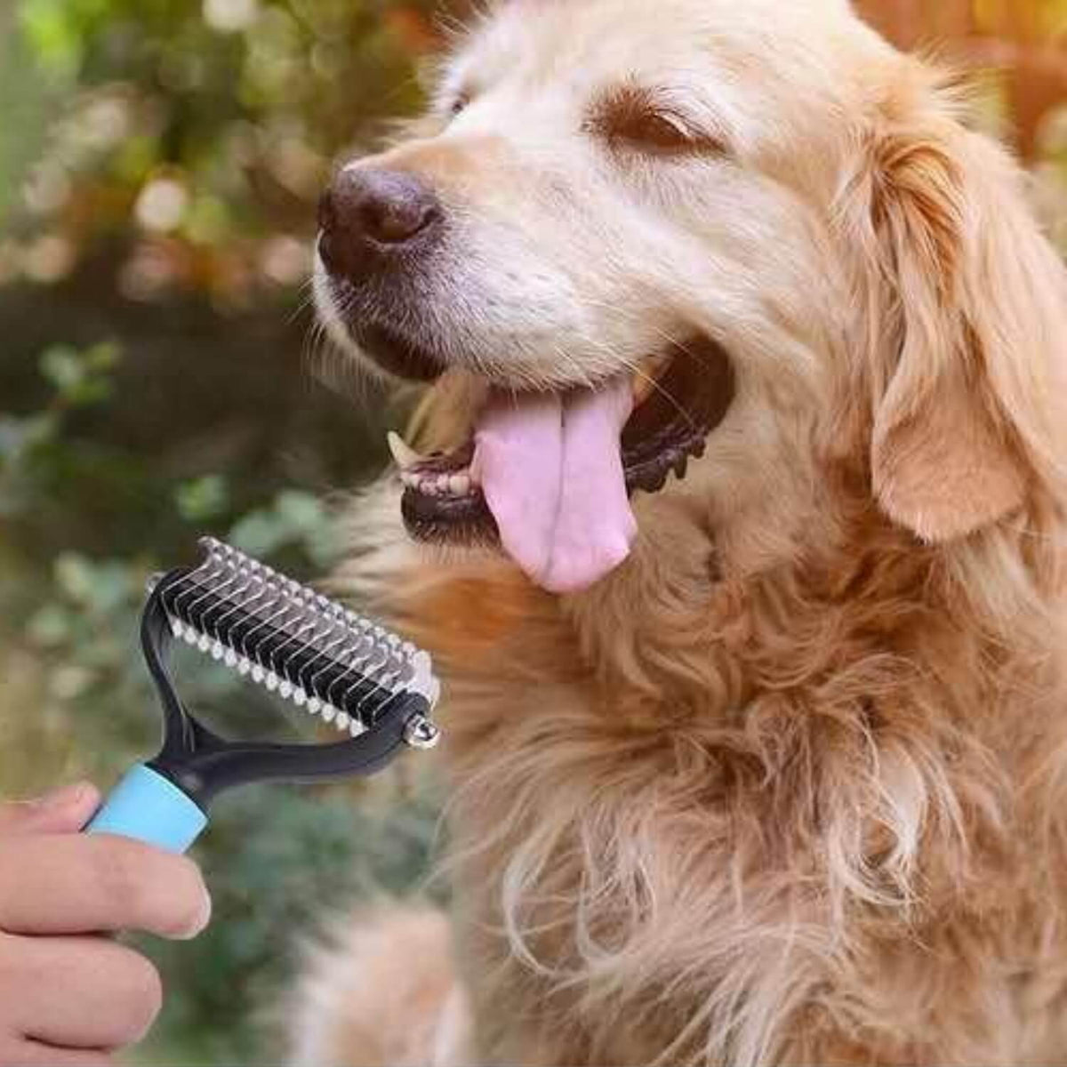 Huisdier Verzorgingskam - Verwijder Gemakkelijk de Ondervacht voor Honden & Katten