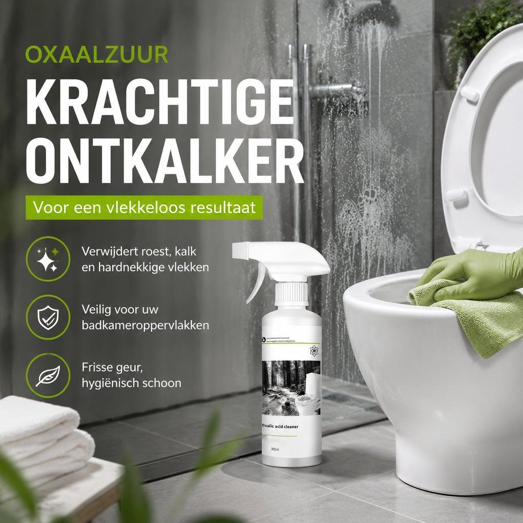 🎁2026 Nieuw binnen 50% KORTING💥Multifunctionele Ontkalker met Oxaalzuur voor Vlekverwijdering