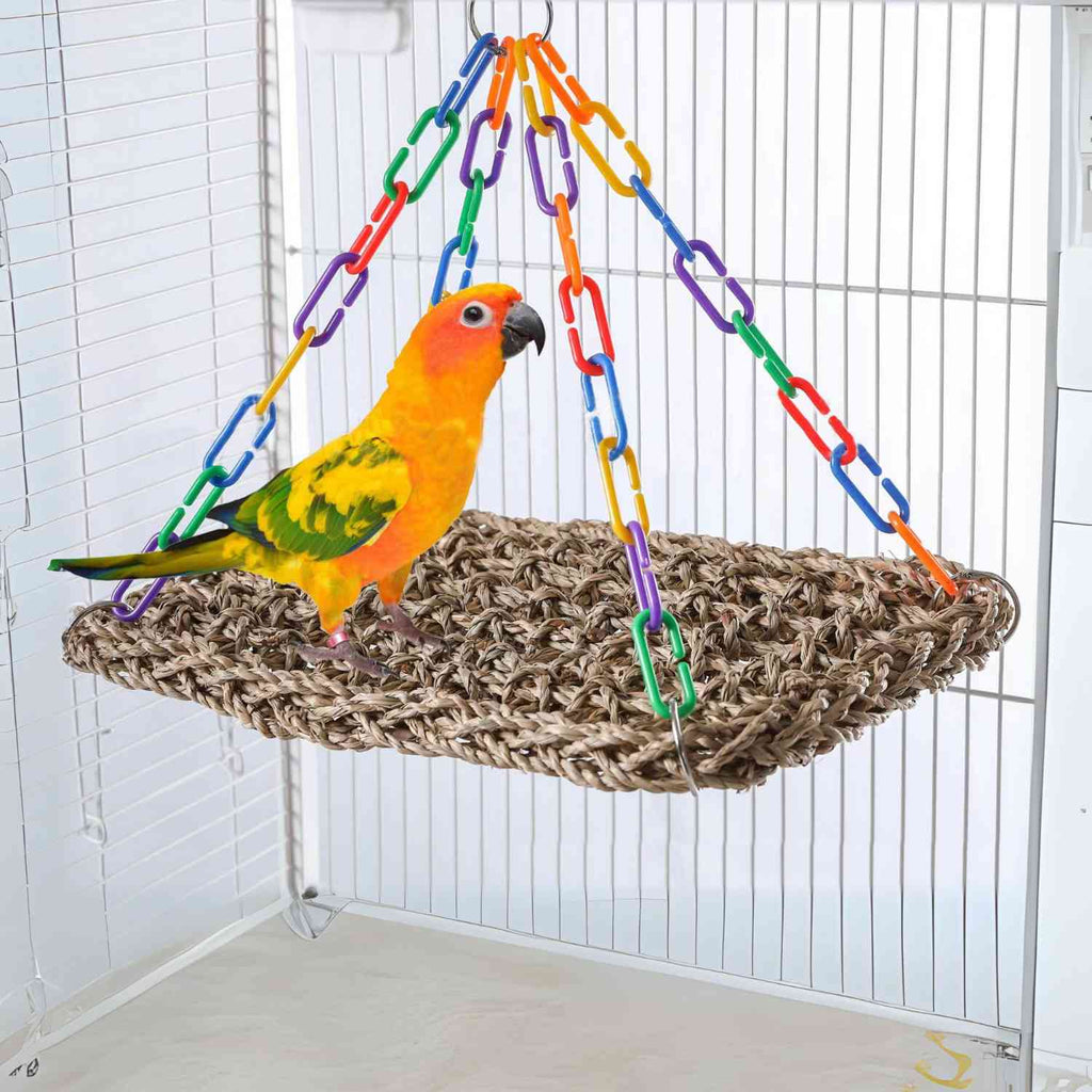 Vogel Hangmat Regenboog | Comfort & Speelplezier Vogelkooi
