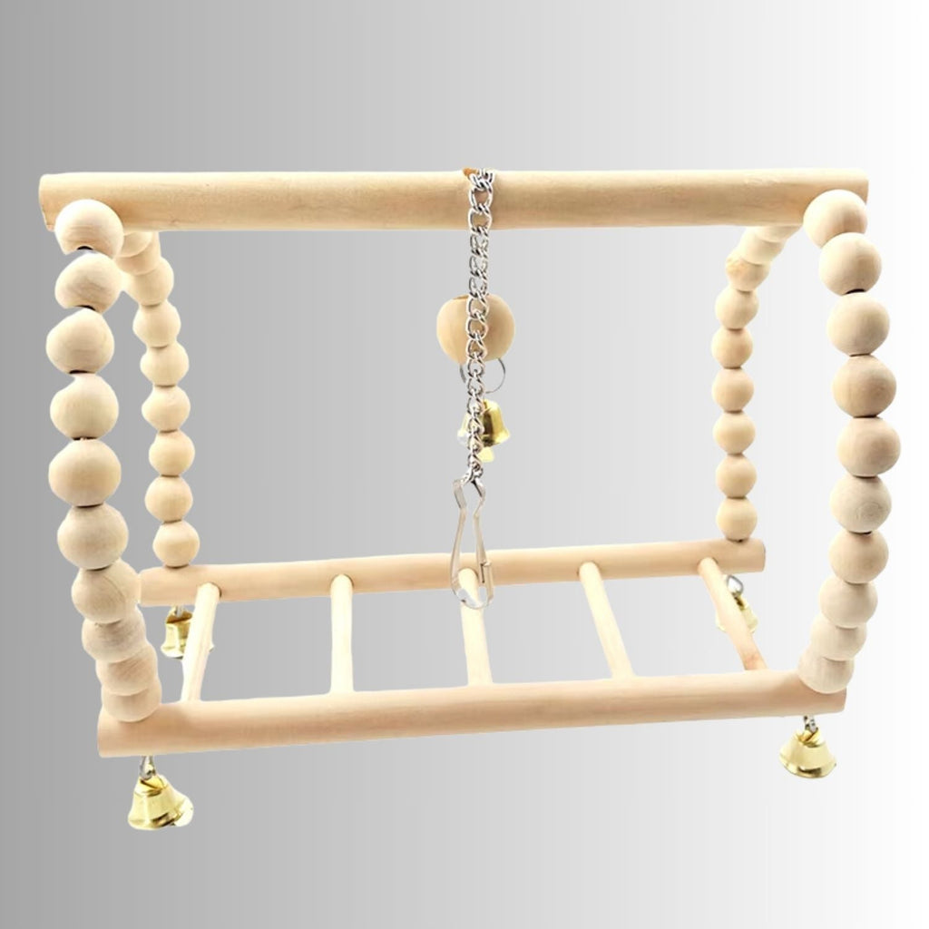 Houten Vogel Schommel 18x7,5cm | Leuke Hangbrug, Trap & Schommel