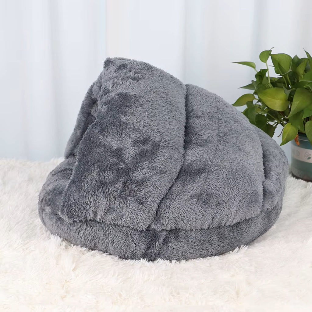 CharmPaws® Kalmerend Zacht Grot Bed - Voor Katten & Kleine Honden