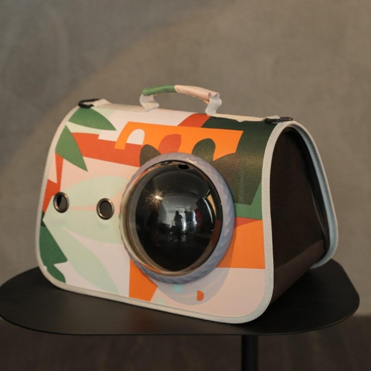 Schoudertas Kattenmand met Kijkgat