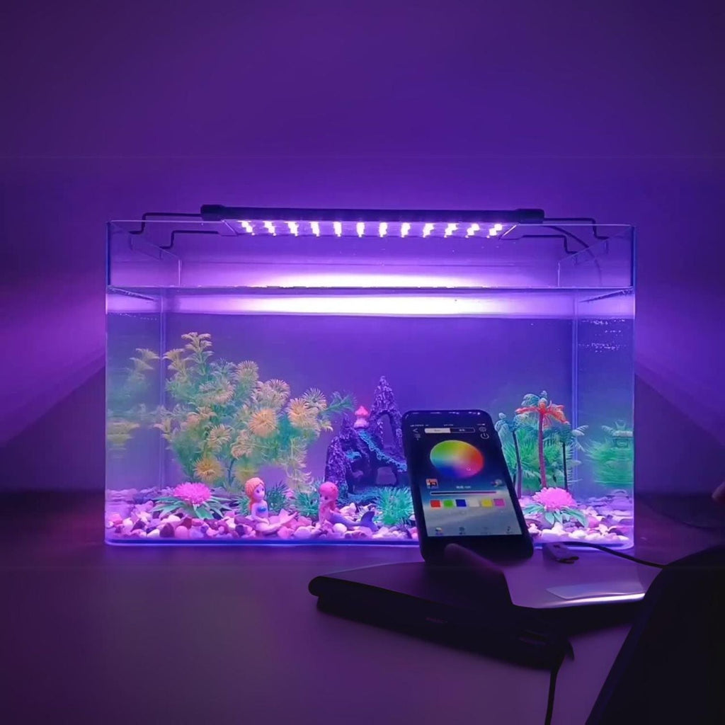 Aquarium WRGB LED verlichting met Bluetooth-bediening