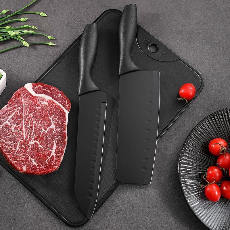 🔥🎁Nieuw binnen 50% KORTING--Kitchen Stainless Steel Knife Set