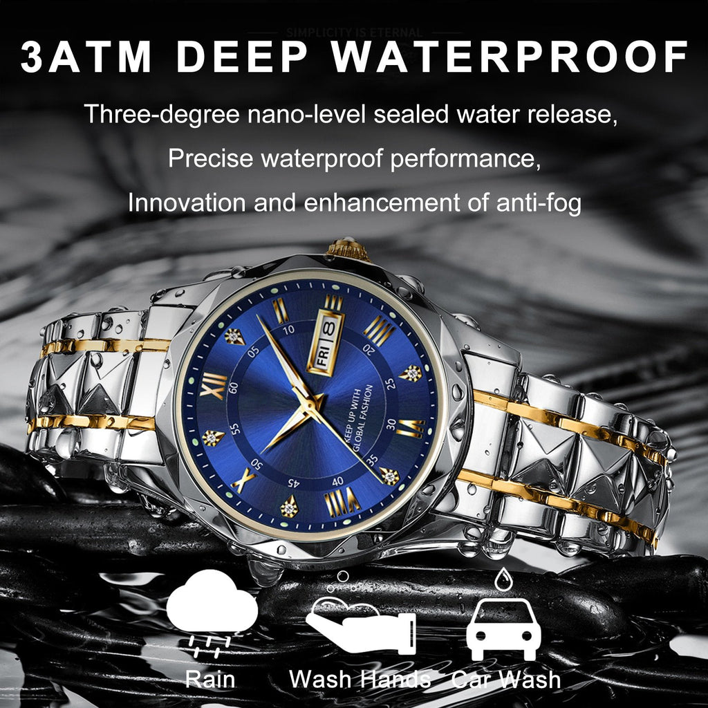 ⌚2025 Waterdicht Hoogste Merk Luxe Man Polshorloge Met Lichtgevende