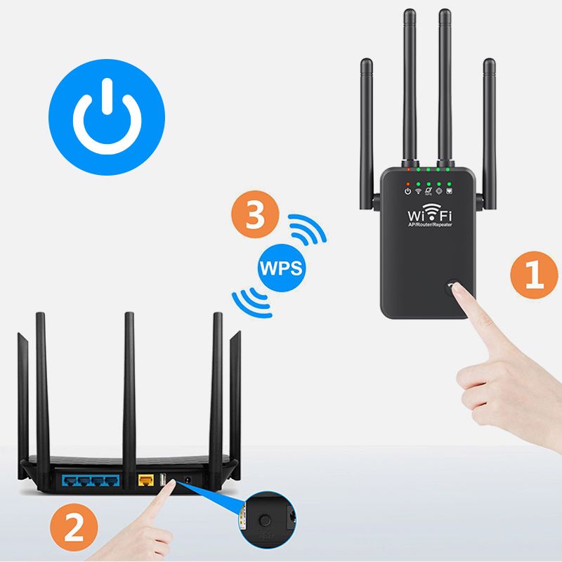 🔥Nieuwjaarsspecial 50% KORTING💥 WiFi-versterker Signaalversterker