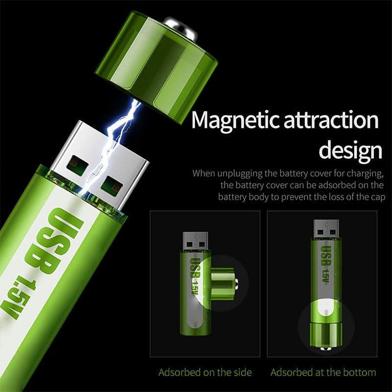 🎁2026 Nieuw binnen 50% KORTING💥USB-oplaadbare lithiumbatterij met grote capaciteit en constante spanning