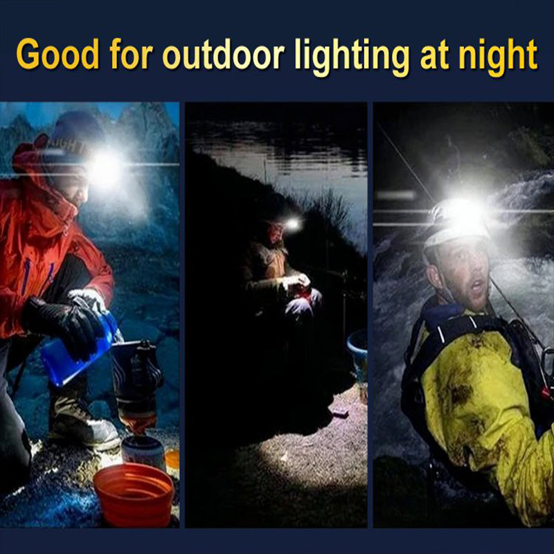 Oplaadbare superheldere LED-hoofdlamp voor buitengebruik (50% KORTING)