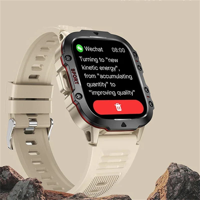⌚Robuust outdoor smartwatch - 100+ sportmodi💪Gratis verzending✨