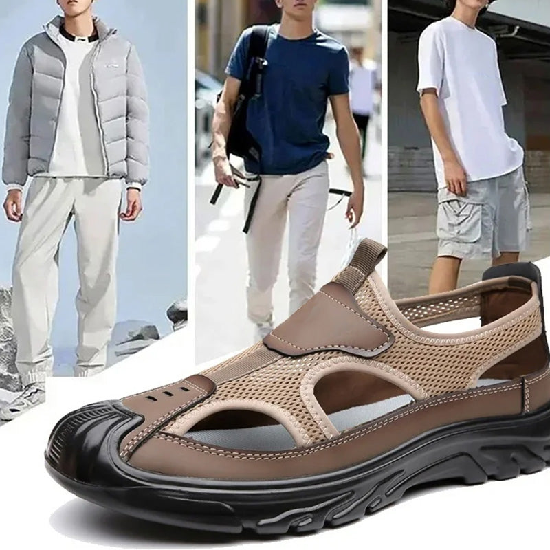 🔥50% KORTING🔥 Heren Mesh Sandalen Licht & Ademend 👣