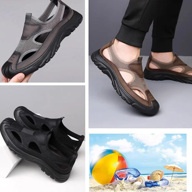 🔥50% KORTING🔥 Heren Mesh Sandalen Licht & Ademend 👣