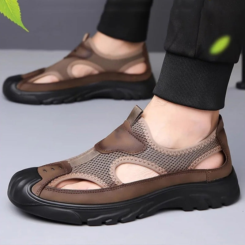🔥50% KORTING🔥 Heren Mesh Sandalen Licht & Ademend 👣