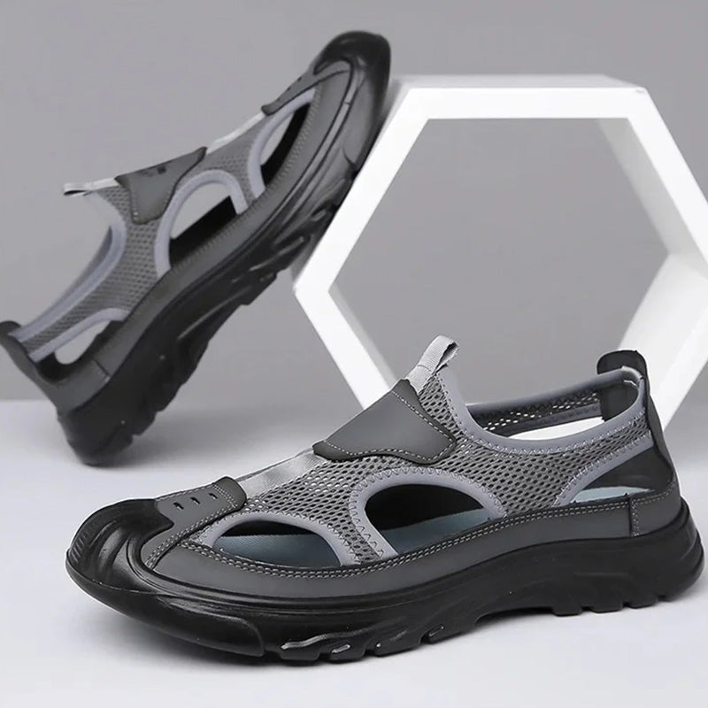 🔥50% KORTING🔥 Heren Mesh Sandalen Licht & Ademend 👣