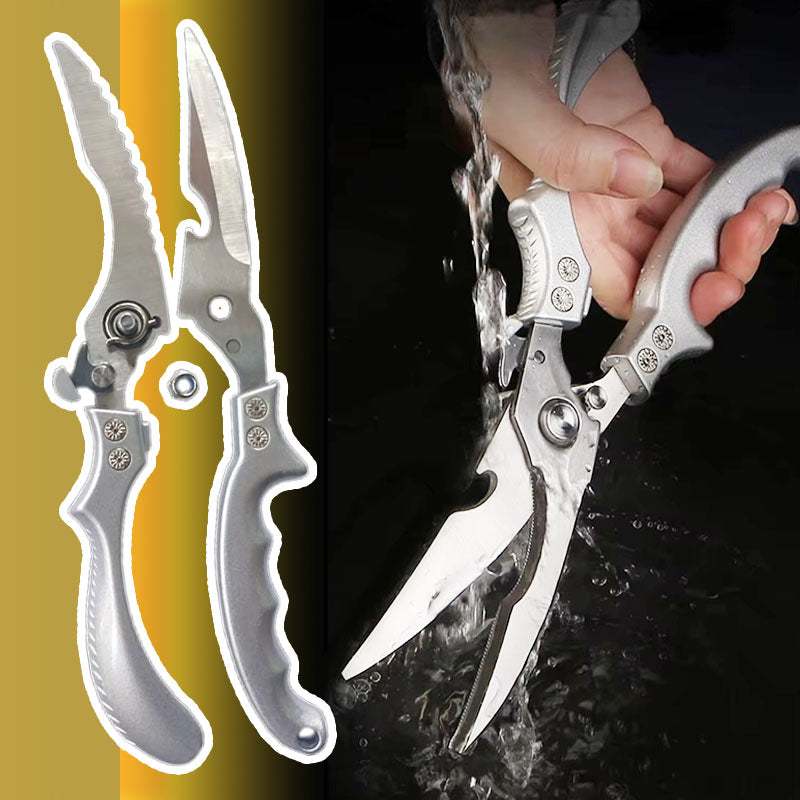 ✂️ Koop 2 = Krijg 1 Gratis – Veilige Multifunctionele Roestvrijstalen Keukenschaar | Sterk, Nauwkeurig & Onmisbaar in Elke Keuken 🔧