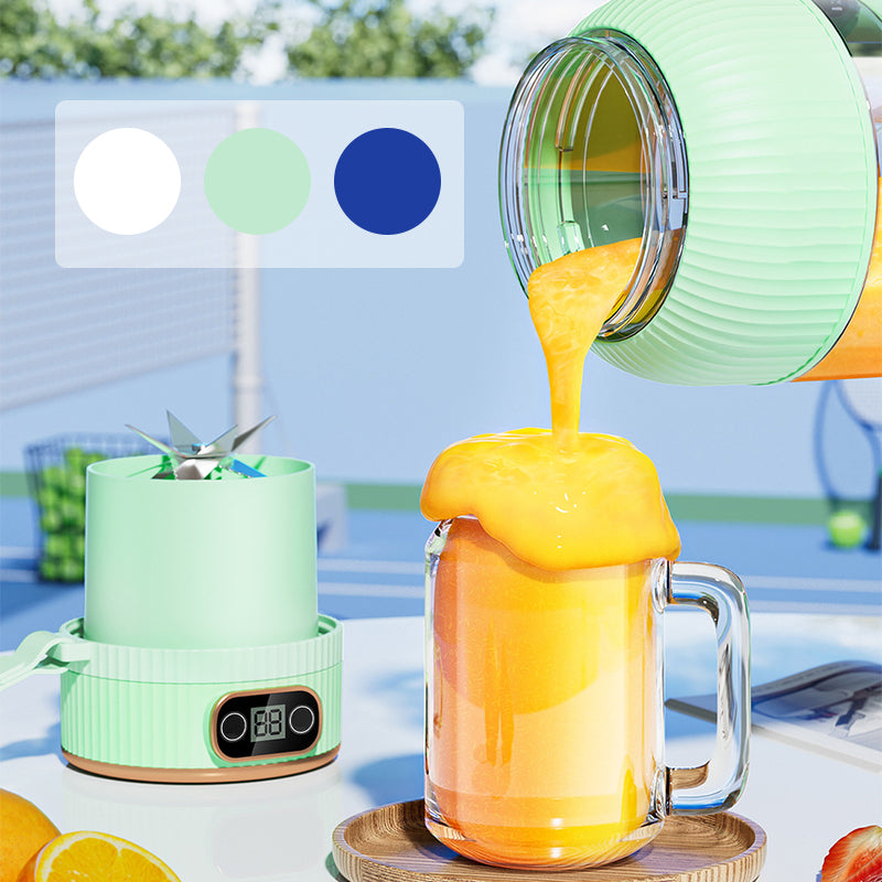 2-in-1 sapcentrifugebeker 🍹 Drink direct na het persen. Grote inhoud, digitaal scherm, ontwerp met meerdere messen. Draagbaar en een must-have voor de sportschool en buitenactiviteiten 🏋️