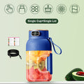 2-in-1 sapcentrifugebeker 🍹 Drink direct na het persen. Grote inhoud, digitaal scherm, ontwerp met meerdere messen. Draagbaar en een must-have voor de sportschool en buitenactiviteiten 🏋️