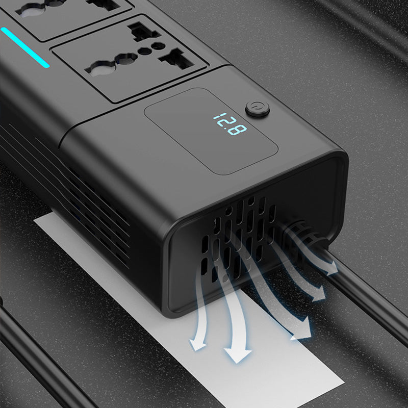 🔥Gratis verzending🔥Universeel 12V naar 220V stopcontact met display