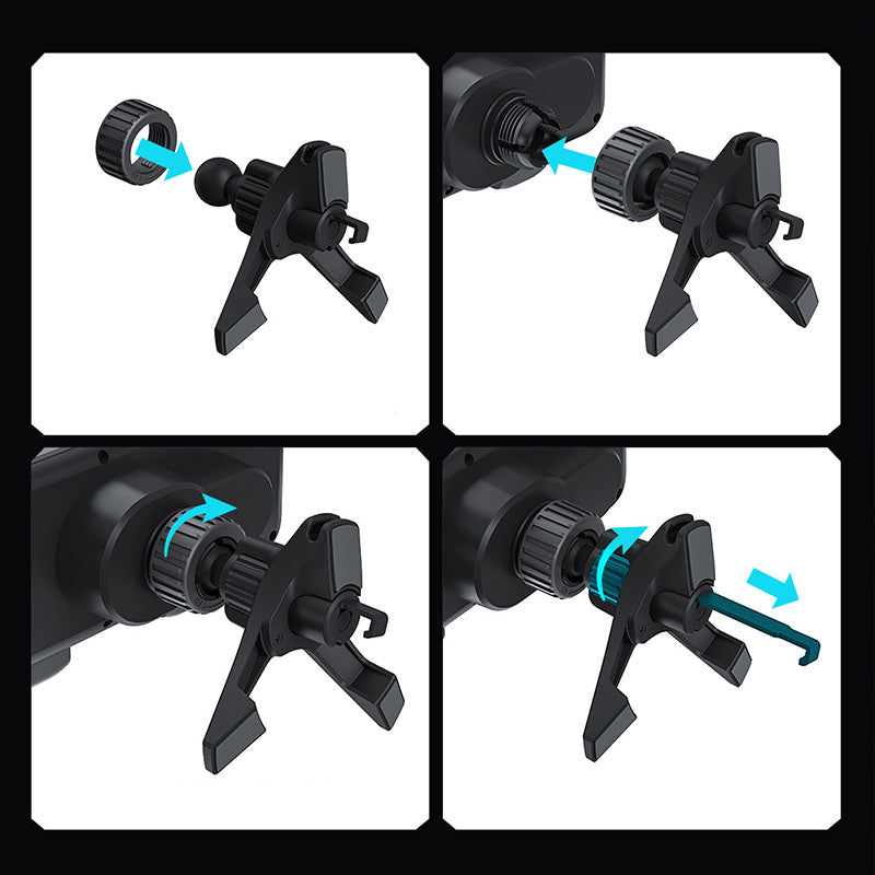 📱Laatste dag speciale aanbieding 50% KORTING⚡Hoogwaardige intelligente opvouwbare scherm draadloze oplader voor telefoons in de auto