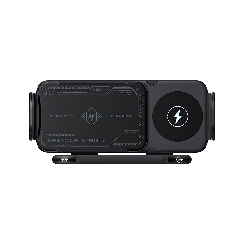 📱Laatste dag speciale aanbieding 50% KORTING⚡Hoogwaardige intelligente opvouwbare scherm draadloze oplader voor telefoons in de auto
