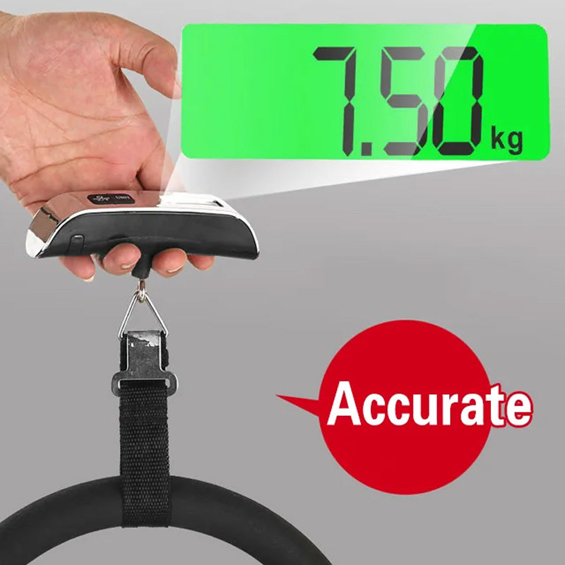 Draagbare LCD-display bagageweegschaal