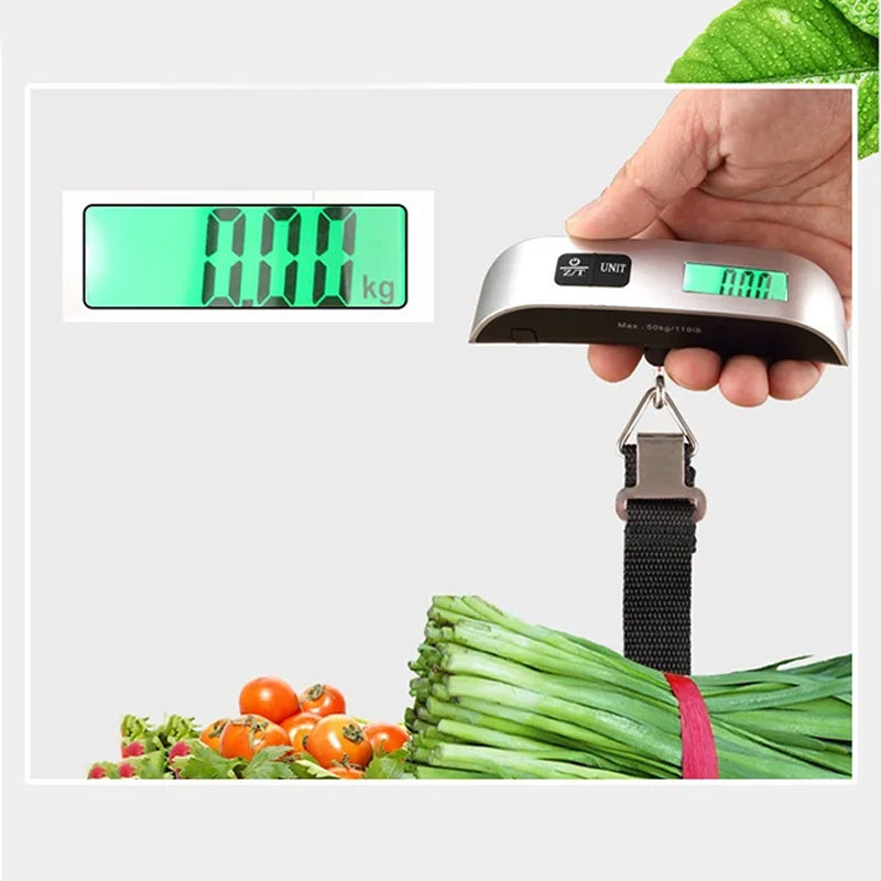 Draagbare LCD-display bagageweegschaal