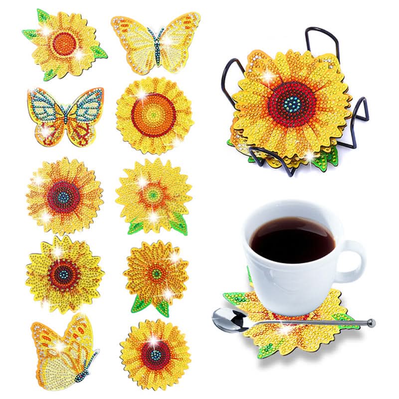 DIY Schilderij Onderzetter Houten Beker Onderzetter