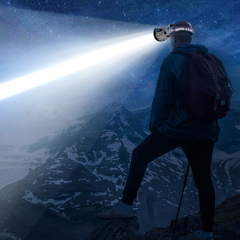 🔥2025 Super Outdoor Equipment🔥Superheldere, krachtige oplaadbare hoofdlamp