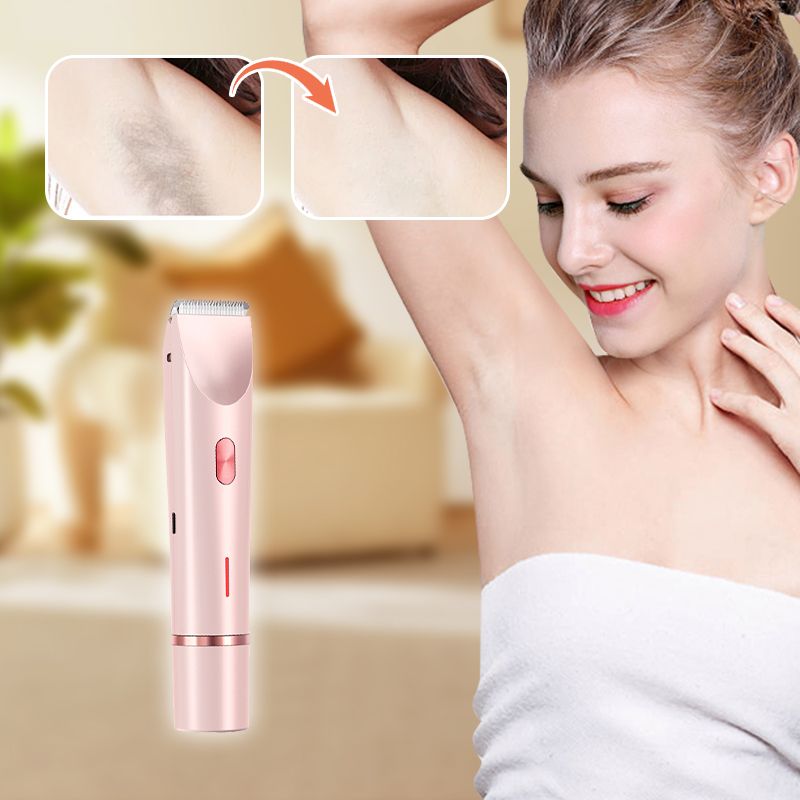 🔥Nieuw binnen 50% KORTING🎁IPX7 Waterdicht scheerapparaat met twee scheerhoofden voor vrouwen