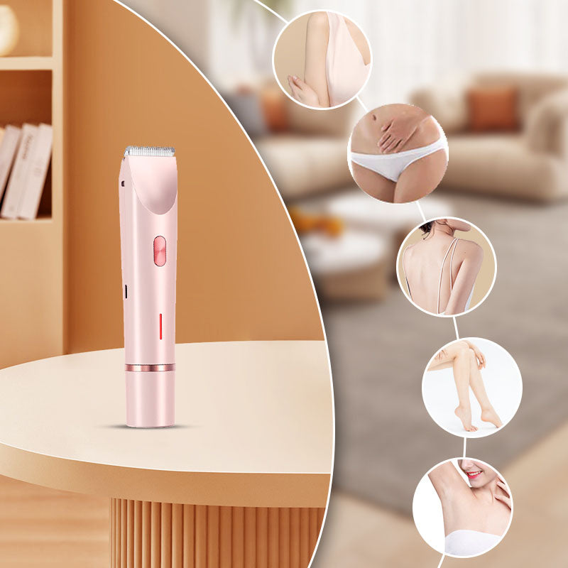 🔥Nieuw binnen 50% KORTING🎁IPX7 Waterdicht scheerapparaat met twee scheerhoofden voor vrouwen