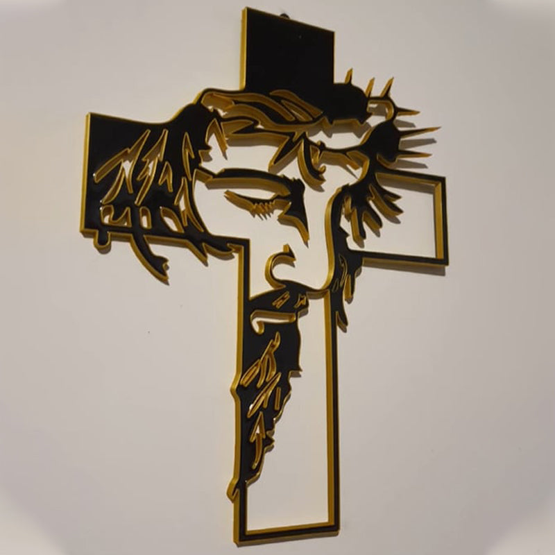 ON SALE🔥Jezus kruis metalen teken Christus muurdecoratie