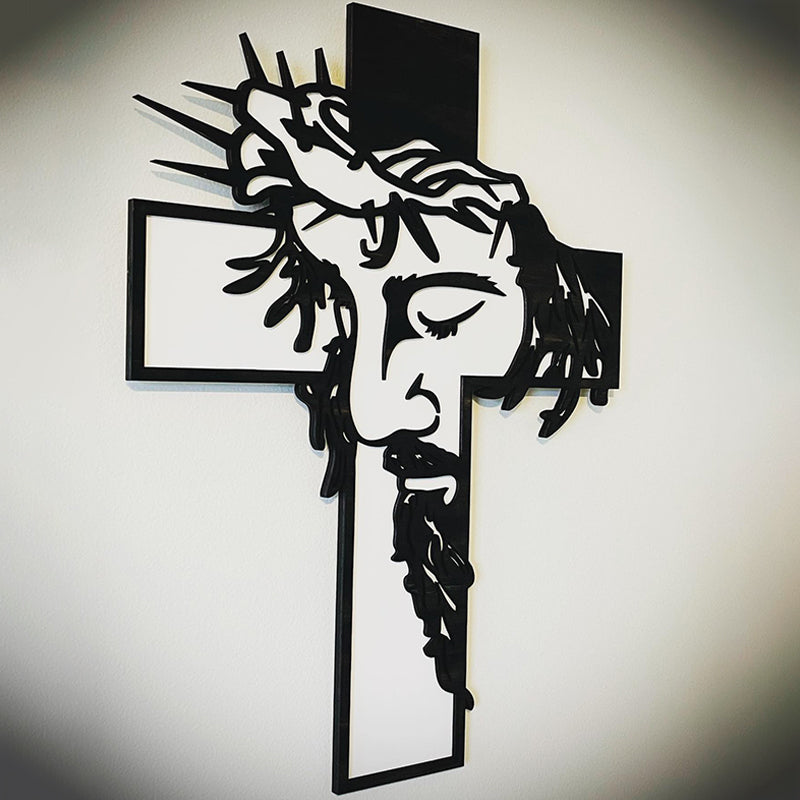 ON SALE🔥Jezus kruis metalen teken Christus muurdecoratie