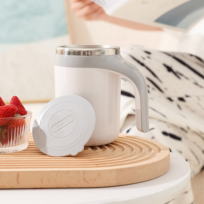 ☕Automatisch Magnetisch Roerende Koffiemok met Deksel